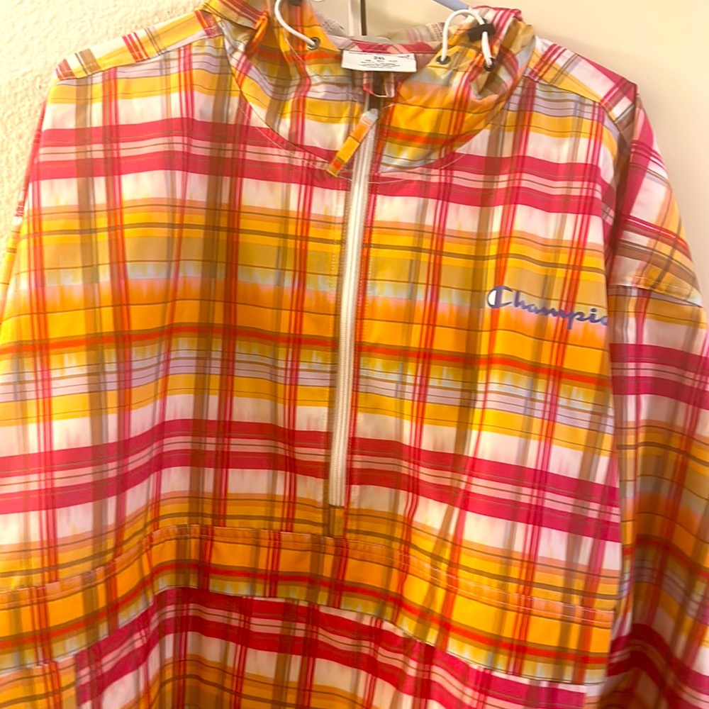 This is a new without tags champion 2x wind breaker.